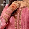 Anamsa 417 Faux Georgette Pakistani Suits Wholesale Suppliers In Mumbai
